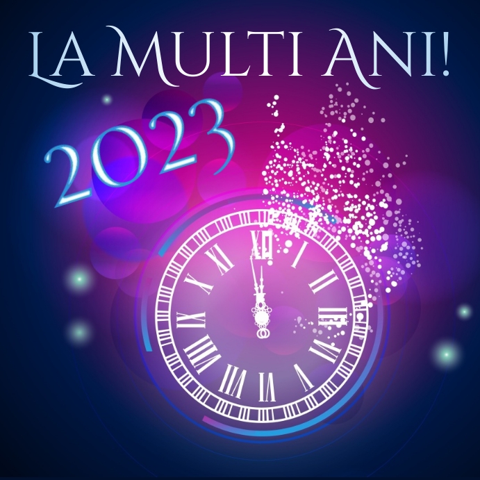 An Nou Fericit! La mulți ani 2023!
